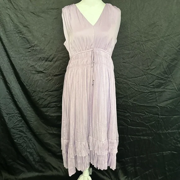 blue dress for baby girl White House Black Market Black White & Pink Patterned Dress